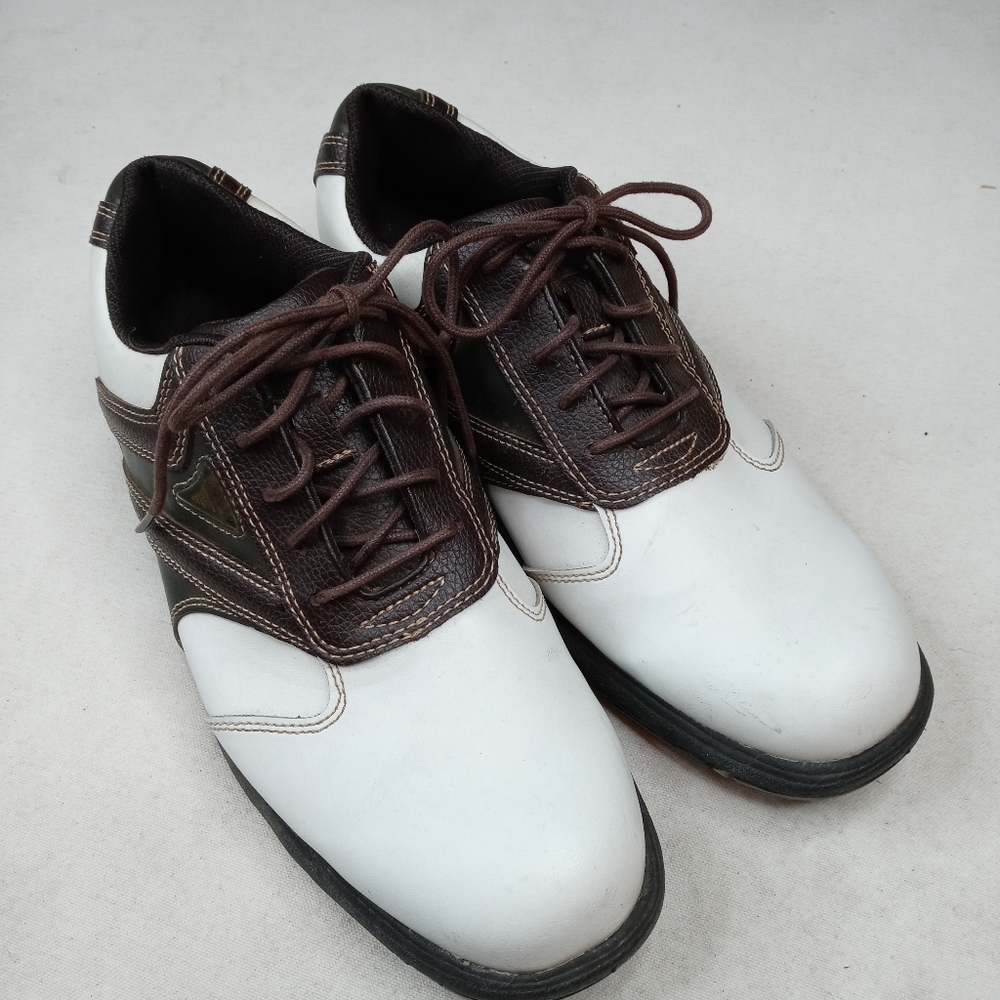 Etonic EM6100-14 White  Brown Oxford Men Leather G
